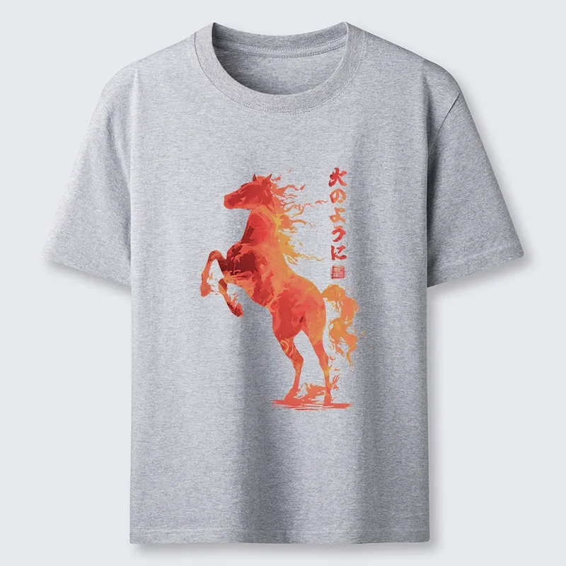 Tokyo-Tiger Fire Horse Japanese Art Classic T-Shirt