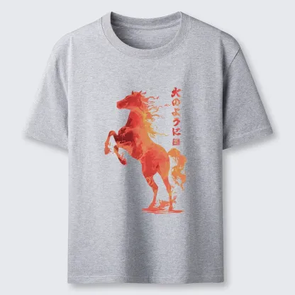 Tokyo-Tiger Fire Horse Japanese Art Classic T-Shirt