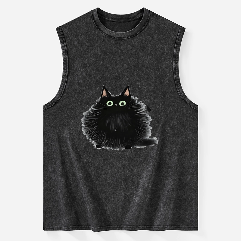 Tokyo-Tiger Cat's Approval Washed Tank