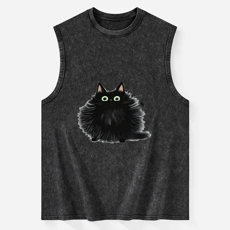 Tokyo-Tiger Cat's Approval Washed Tank