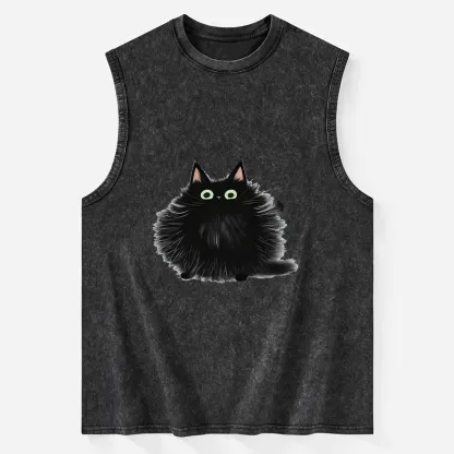 Tokyo-Tiger Cat's Approval Washed Tank