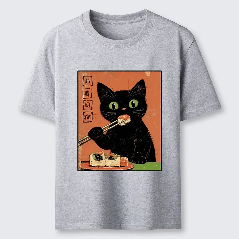 Tokyo-Tiger Japanese Style Sushi Cat Art Classic T-Shirt