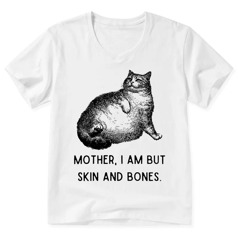 Tokyo-Tiger Skin & Bones Cat V-Neck Classic T-Shirt Sale