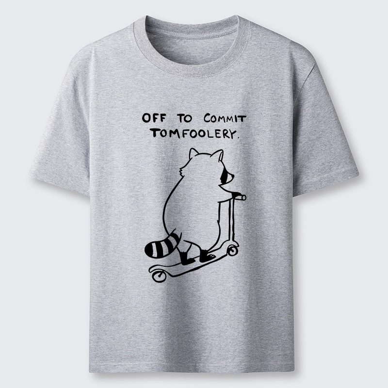 Tokyo-Tiger Scooter Raccoon Funny Meme Classic T-Shirt