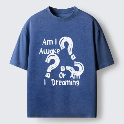 Tokyo-Tiger Mind Blown Awake Or Dreaming Washed T-Shirt