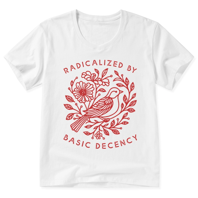 Tokyo-Tiger Pigeon That Was Moved V-Neck Classic T-Shirt