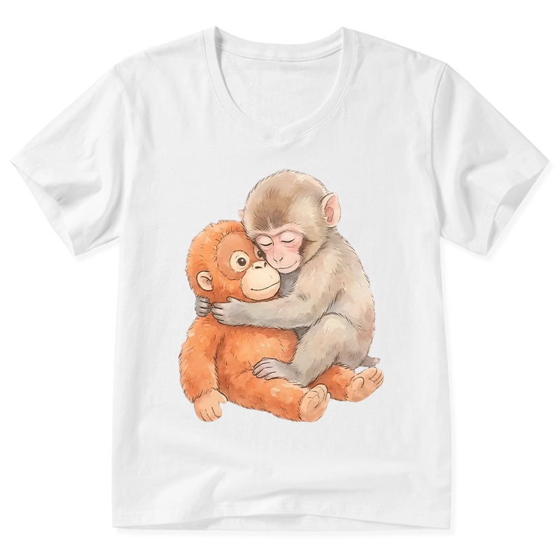 Tokyo-Tiger Poor Punch V-Neck Classic T-Shirt