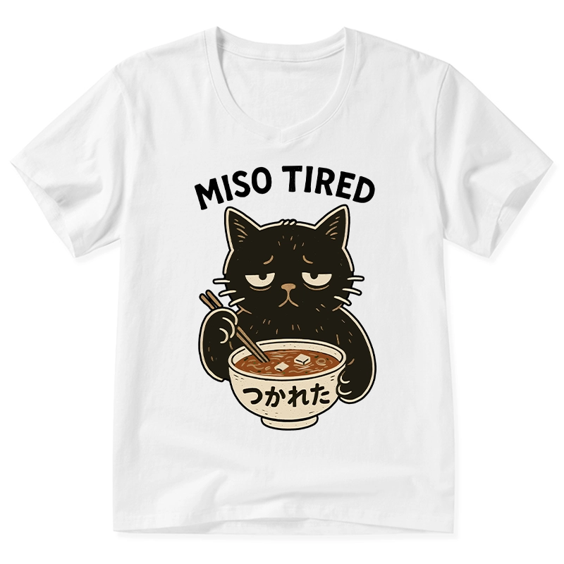 Tokyo-Tiger I’m So Tired V-Neck Classic T-Shirt