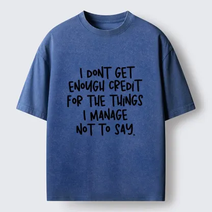 Tokyo-Tiger Saying No Is A Superpower Washed T-Shirt