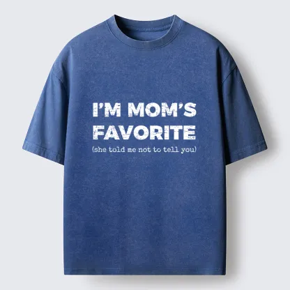 Tokyo-Tiger Mother's Day Jokes Washed T-Shirt