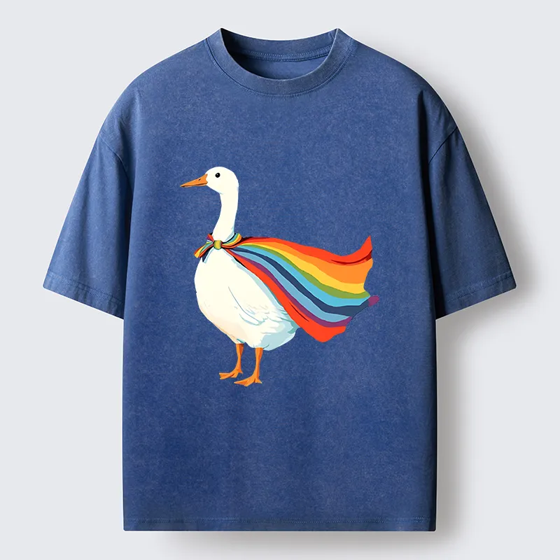 Tokyo-Tiger Proud Goose Washed T-Shirt