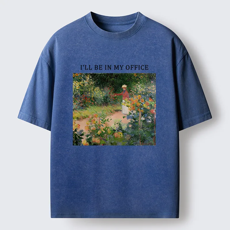 Tokyo-Tiger Planting enthusiasts Washed T-Shirt