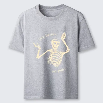 Tokyo-Tiger Skeletons Feel No Pain Classic T-Shirt