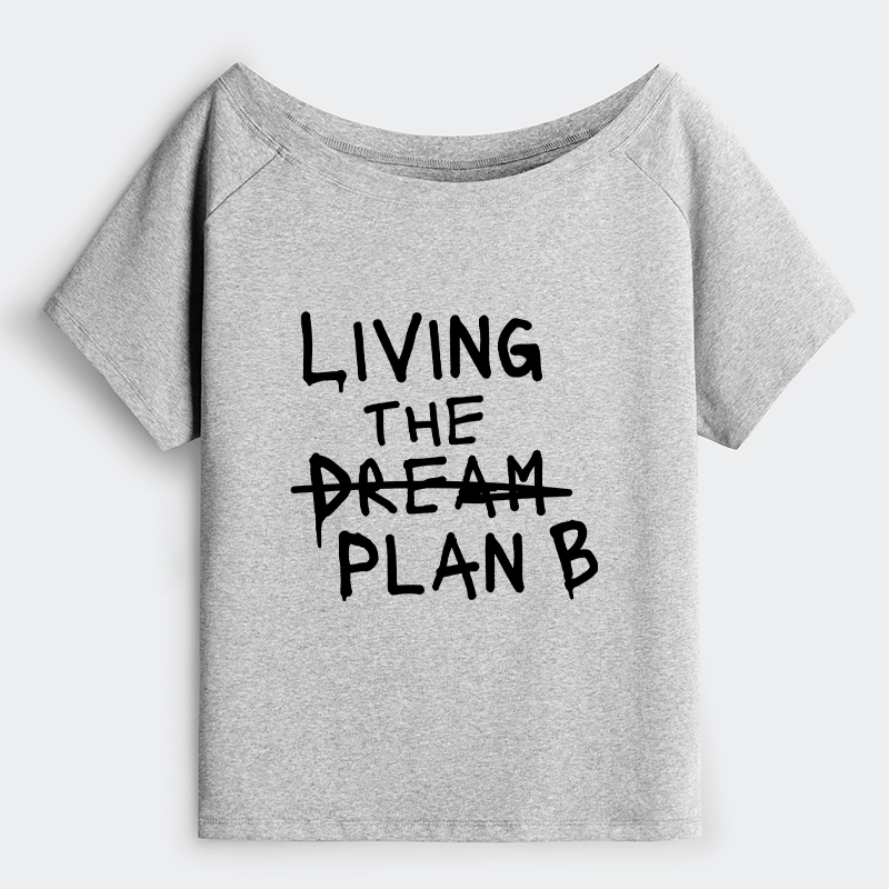 Tokyo-Tiger Implement Plan B Off Shoulder T-Shirt