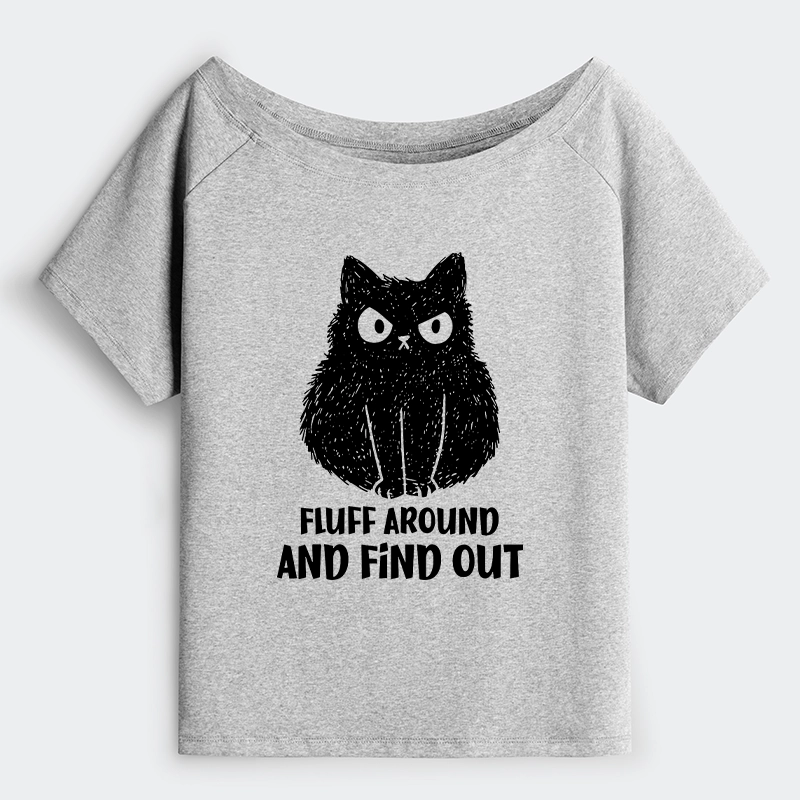 Tokyo-Tiger Consequences Of Fooling Around Off Shoulder T-Shirt