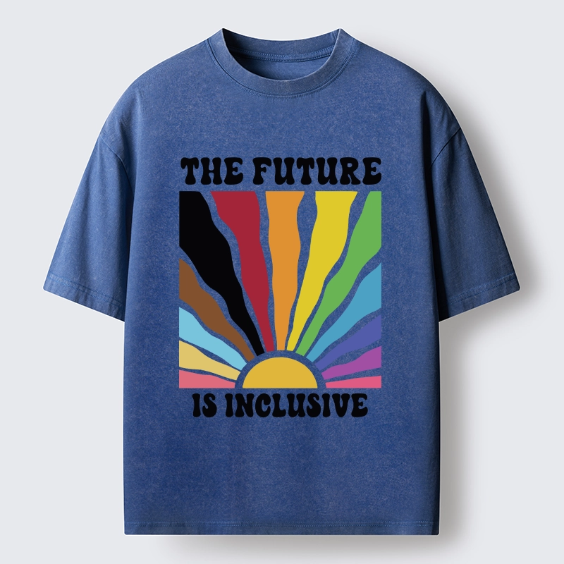 Tokyo-Tiger Pride Future Is Inclusive Washed T-Shirt