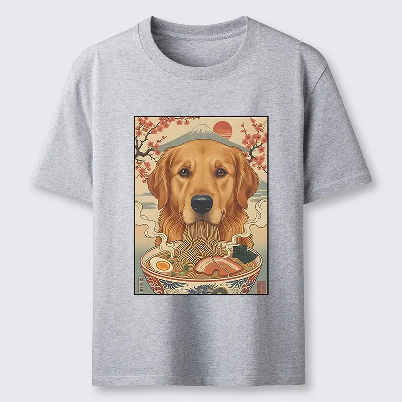 Tokyo-Tiger Japanese Style Dog Ramen Meme Classic T-Shirt