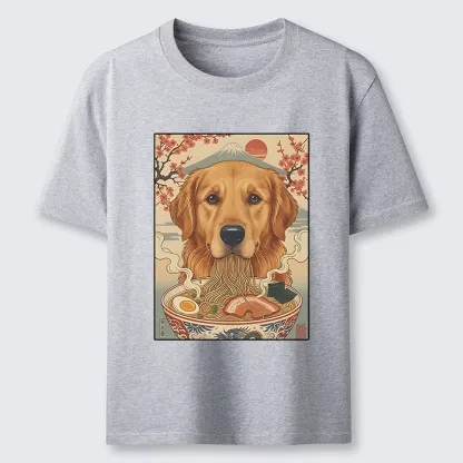 Tokyo-Tiger Japanese Style Dog Ramen Meme Classic T-Shirt