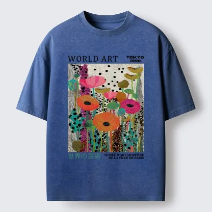 Tokyo-Tiger World Art Festival Washed T-Shirt