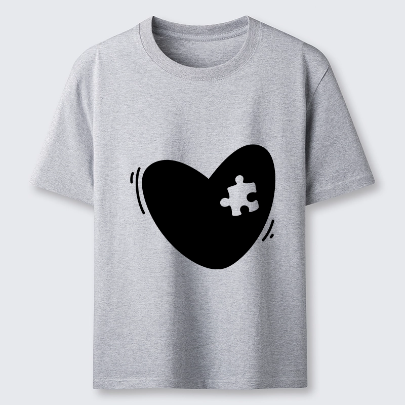 Tokyo-Tiger Cute Heart Puzzle Classic T-Shirt