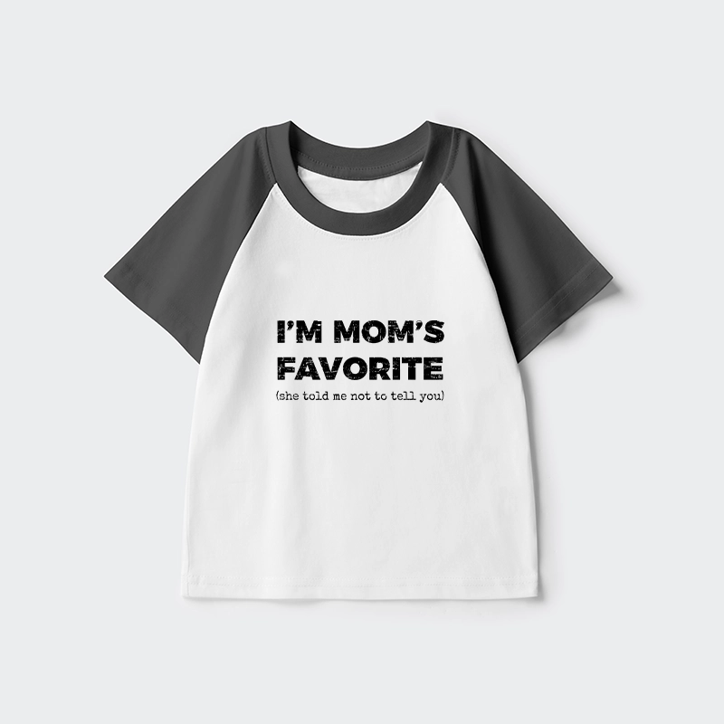 Tokyo-Tiger Mother's Day Jokes Kids Raglan T-shirt