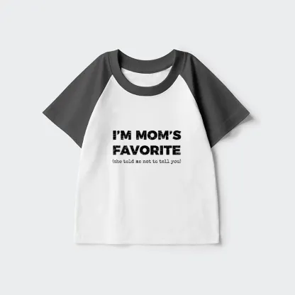 Tokyo-Tiger Mother's Day Jokes Kids Raglan T-shirt