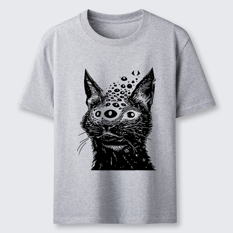 Tokyo-Tiger Trippy Cat Third Eye Meme Classic T-Shirt