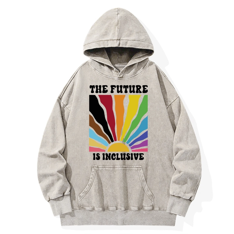 Tokyo-Tiger Pride Future Is Inclusive Washed Hoodie