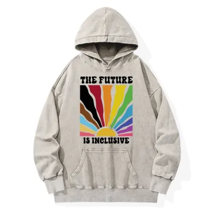 Tokyo-Tiger Pride Future Is Inclusive Washed Hoodie
