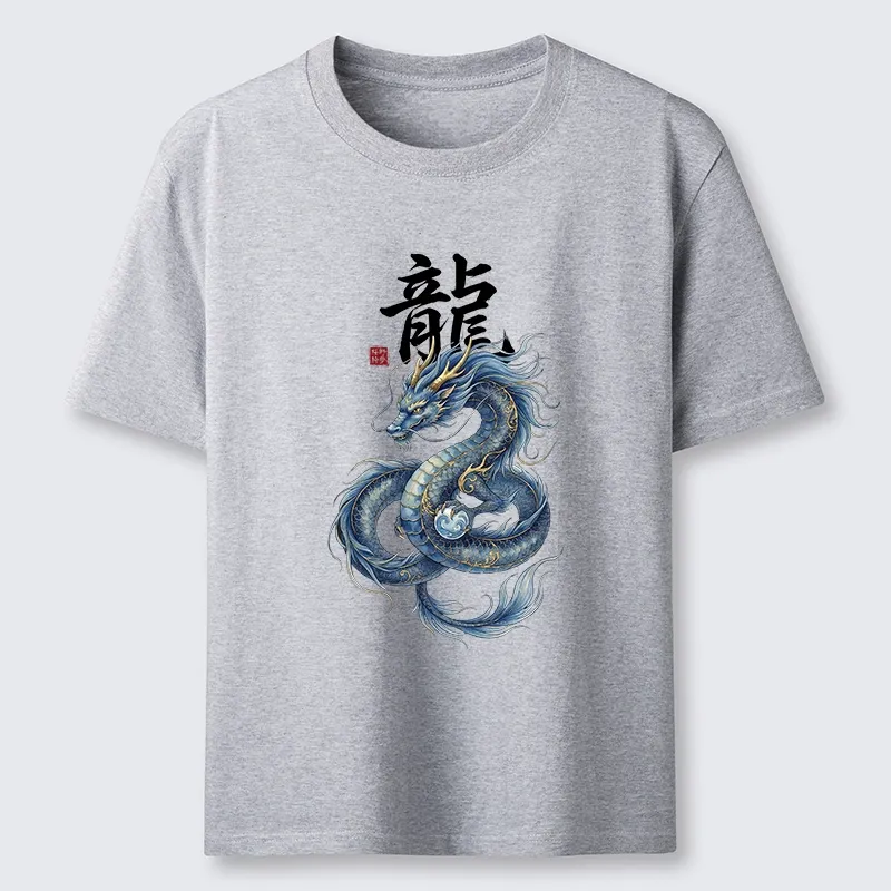 Tokyo-Tiger Mythic Blue Dragon Classic T-Shirt