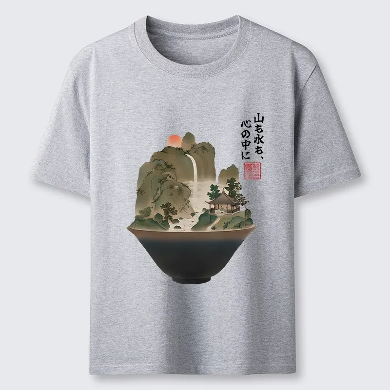 Tokyo-Tiger Bowl Of Zen Art Classic T-Shirt