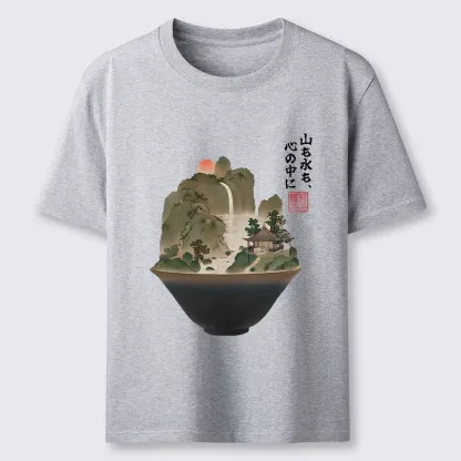 Tokyo-Tiger Bowl Of Zen Art Classic T-Shirt