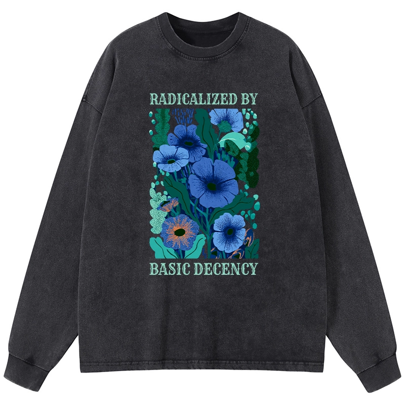 Tokyo-Tiger Pure Radicalism Washed Long Sleeve T-Shirt