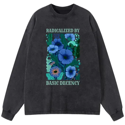 Tokyo-Tiger Pure Radicalism Washed Long Sleeve T-Shirt