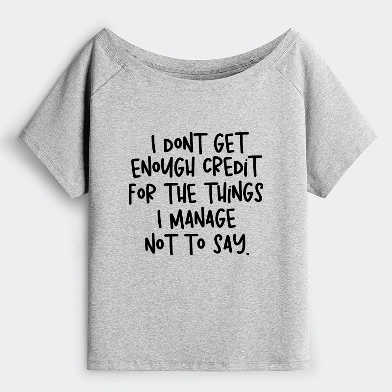 Tokyo-Tiger Saying No Is A Superpower Off Shoulder T-Shirt