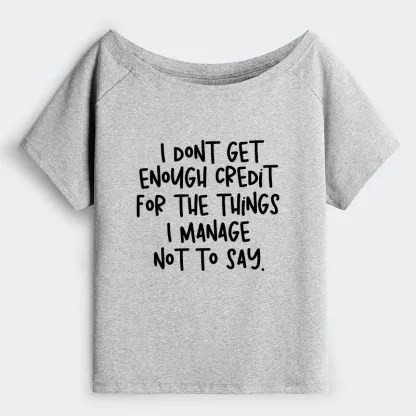 Tokyo-Tiger Saying No Is A Superpower Off Shoulder T-Shirt