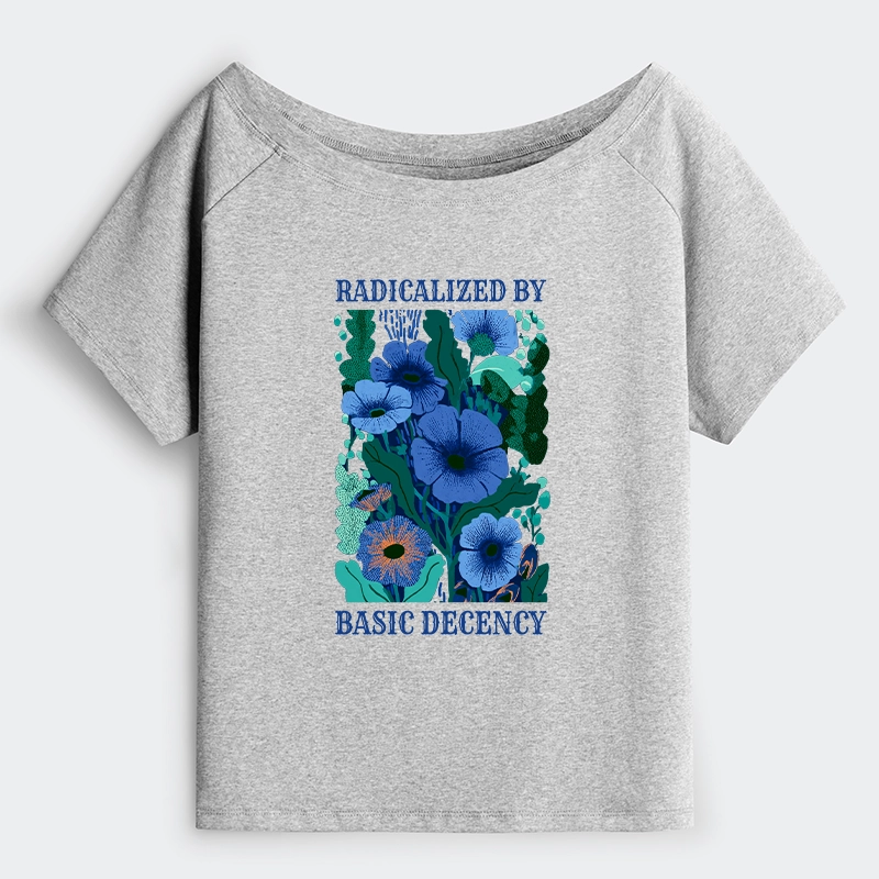 Tokyo-Tiger Pure Radicalism Off Shoulder T-Shirt