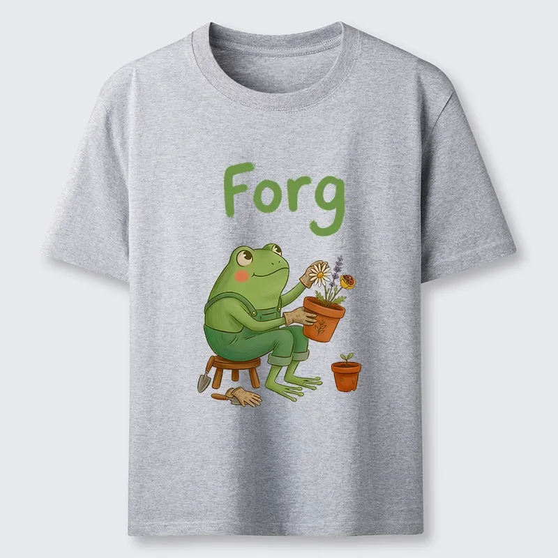 Tokyo-Tiger Cute Frog Gardening Meme Classic T-Shirt