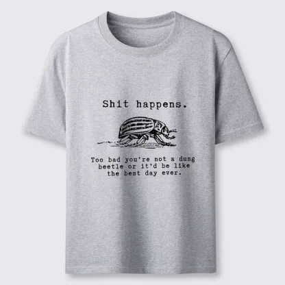 Tokyo-Tiger Funny Dung Beetle Life Philosophy Classic T-Shirt