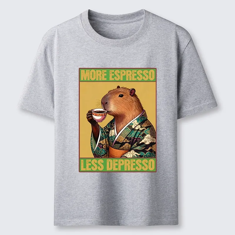 Tokyo-Tiger Capybara Coffee Break Classic T-Shirt
