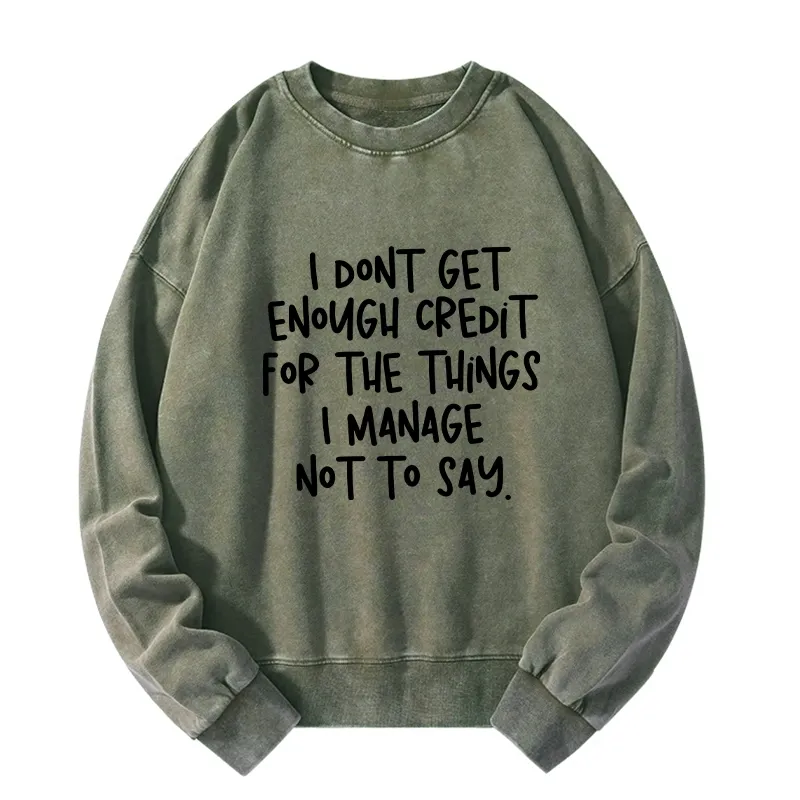 Tokyo-Tiger Saying No Is A Superpower Washed Sweatshirt Sale