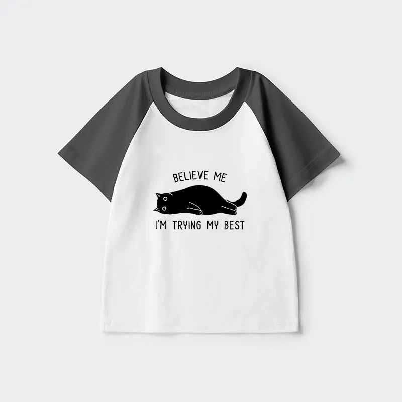 Tokyo-Tiger When Life Is Hard Nap First Kids Raglan T-shirt