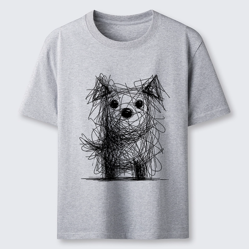 Tokyo-Tiger Scruffy Dog Chaos Art Classic T-Shirt
