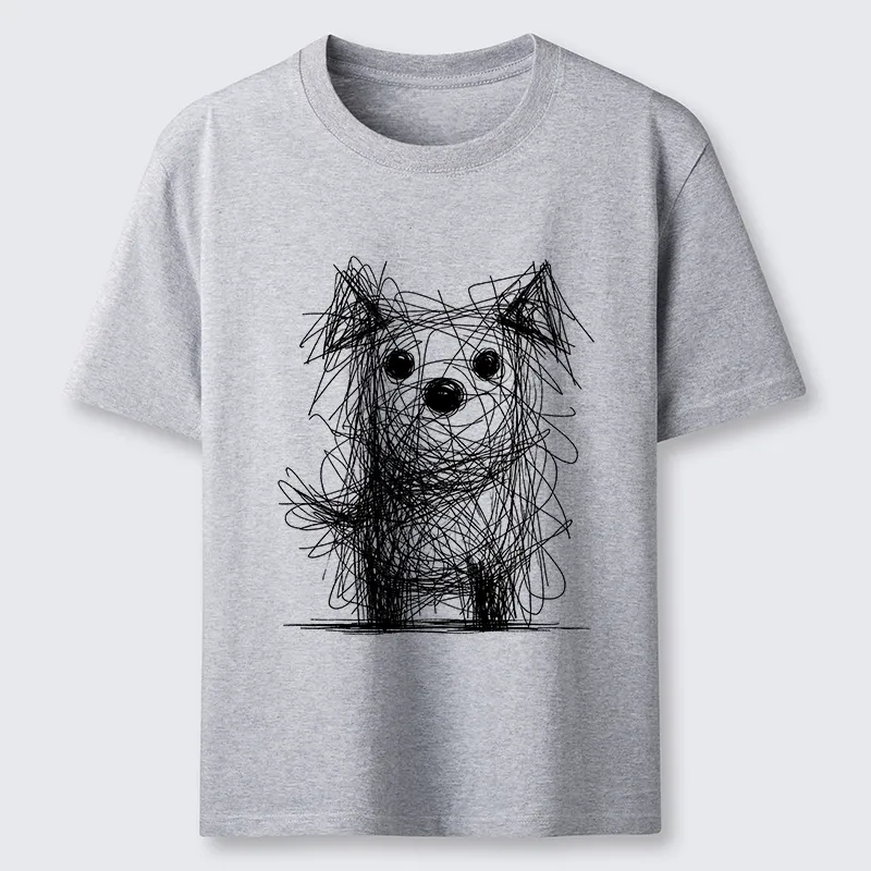 Tokyo-Tiger Scruffy Dog Chaos Art Classic T-Shirt