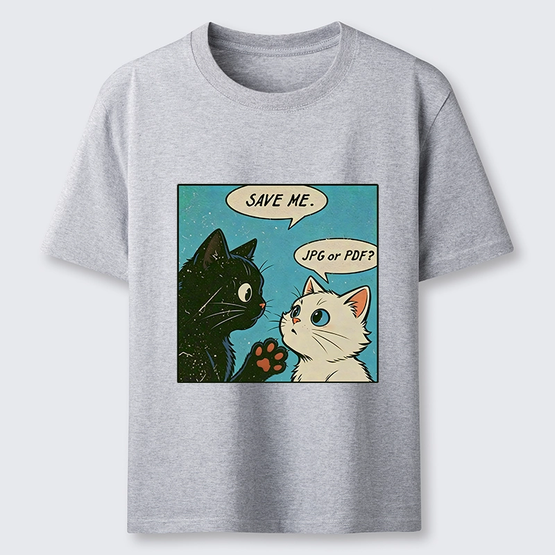 Tokyo-Tiger Black White Cat Office Meme Classic T-Shirt