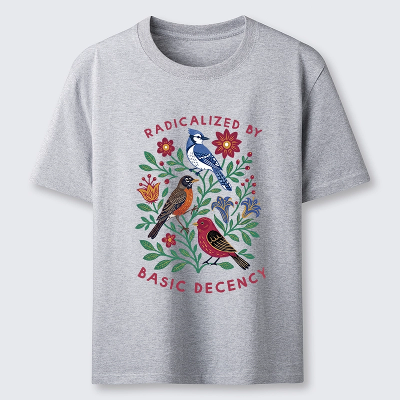 Tokyo-Tiger Birds Love Basic Decency Classic T-Shirt