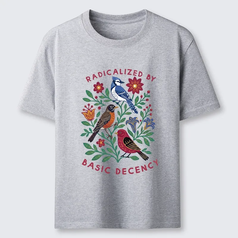 Tokyo-Tiger Birds Love Basic Decency Classic T-Shirt