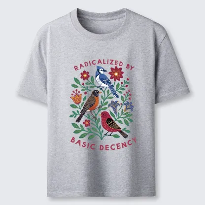 Tokyo-Tiger Birds Love Basic Decency Classic T-Shirt