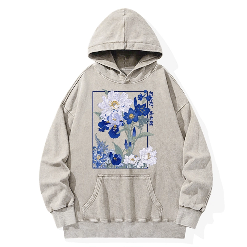 Tokyo-Tiger Blossoms Of The Firmament Washed Hoodie