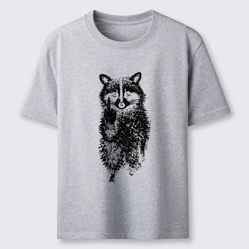 Tokyo-Tiger Raccoon Giving The Middle Finger Classic T-Shirt